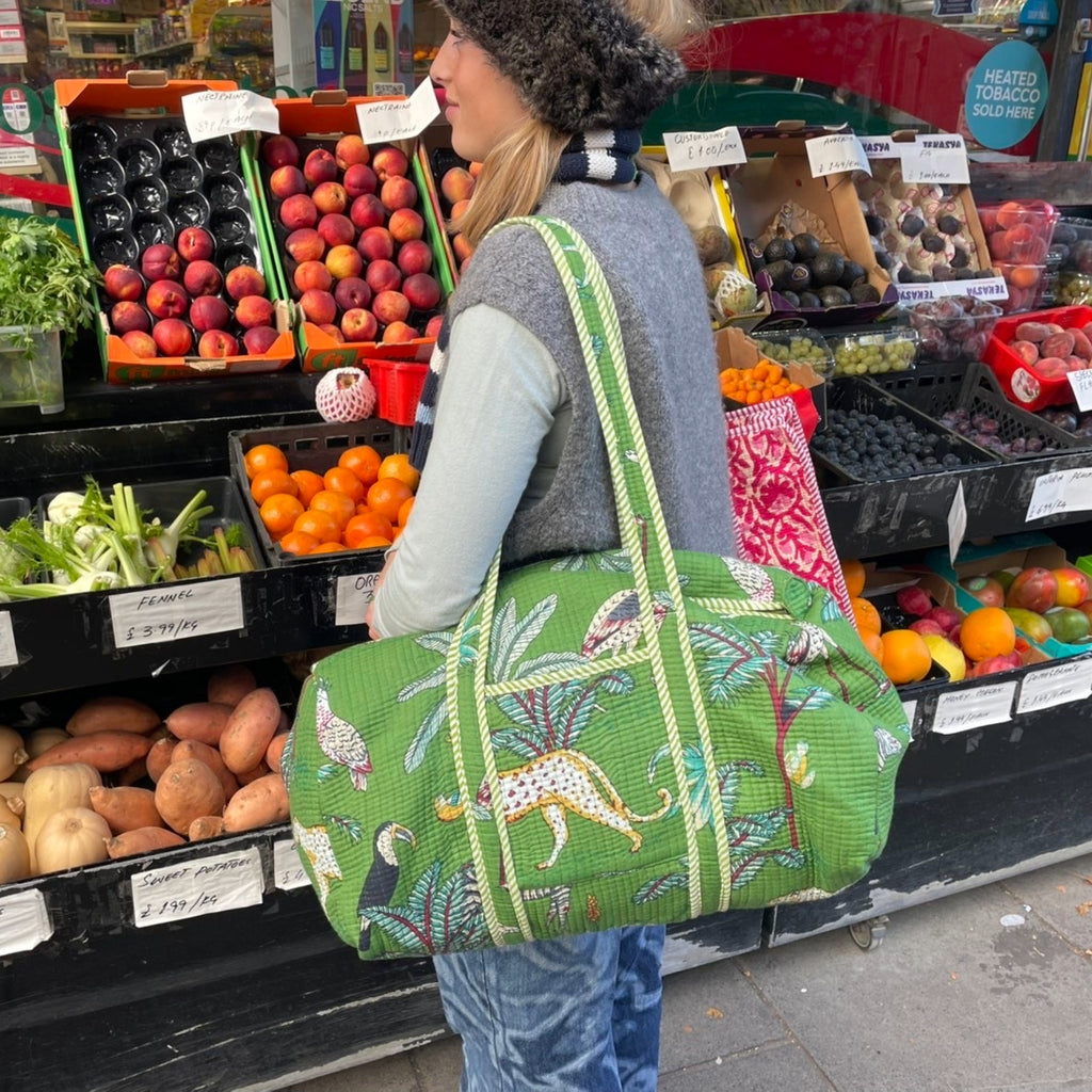 Safari Duffel- GREEN